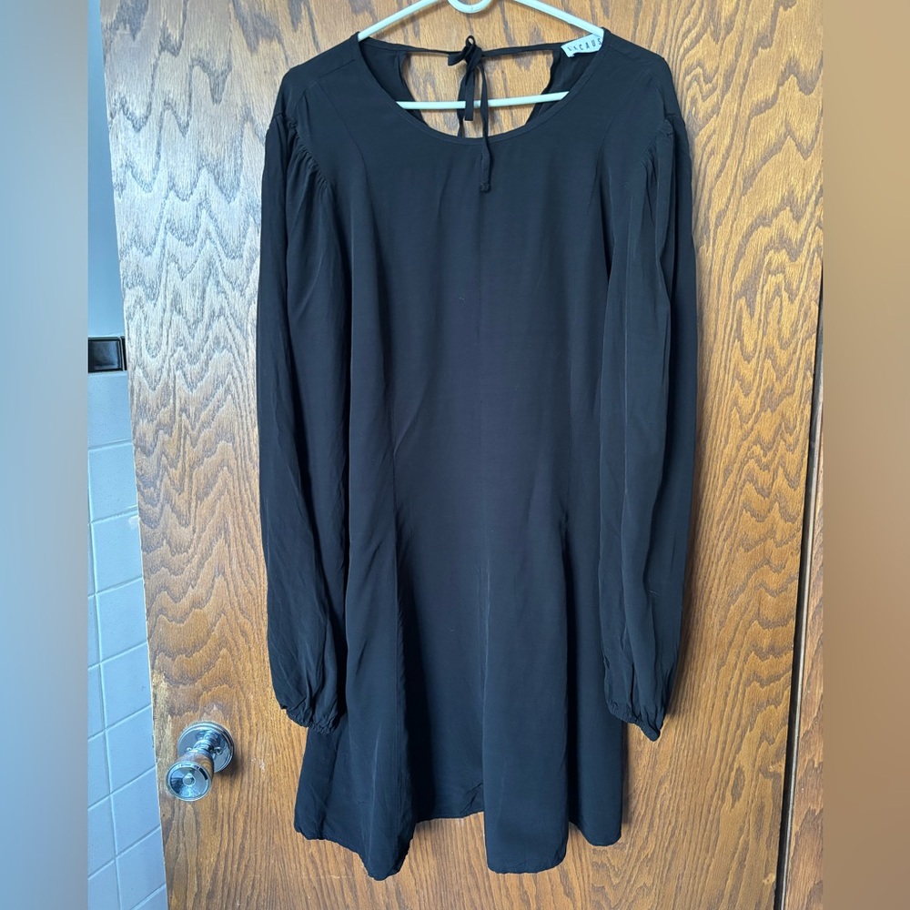 Lacausa Sparrow black minidress, size M